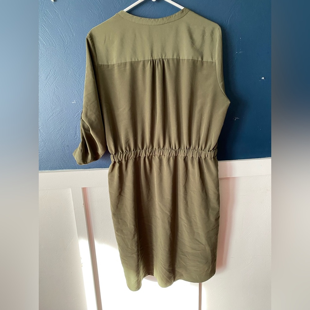 Women’s olive green dress